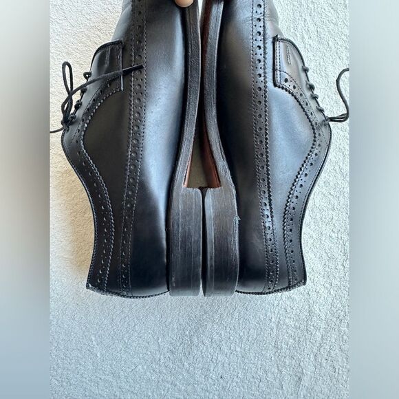 Allen Edmonds Mens Dress Shoes Larchmont Wingtip Derby 10 E‎ Oxford USA wingtip - Picture 8 of 12